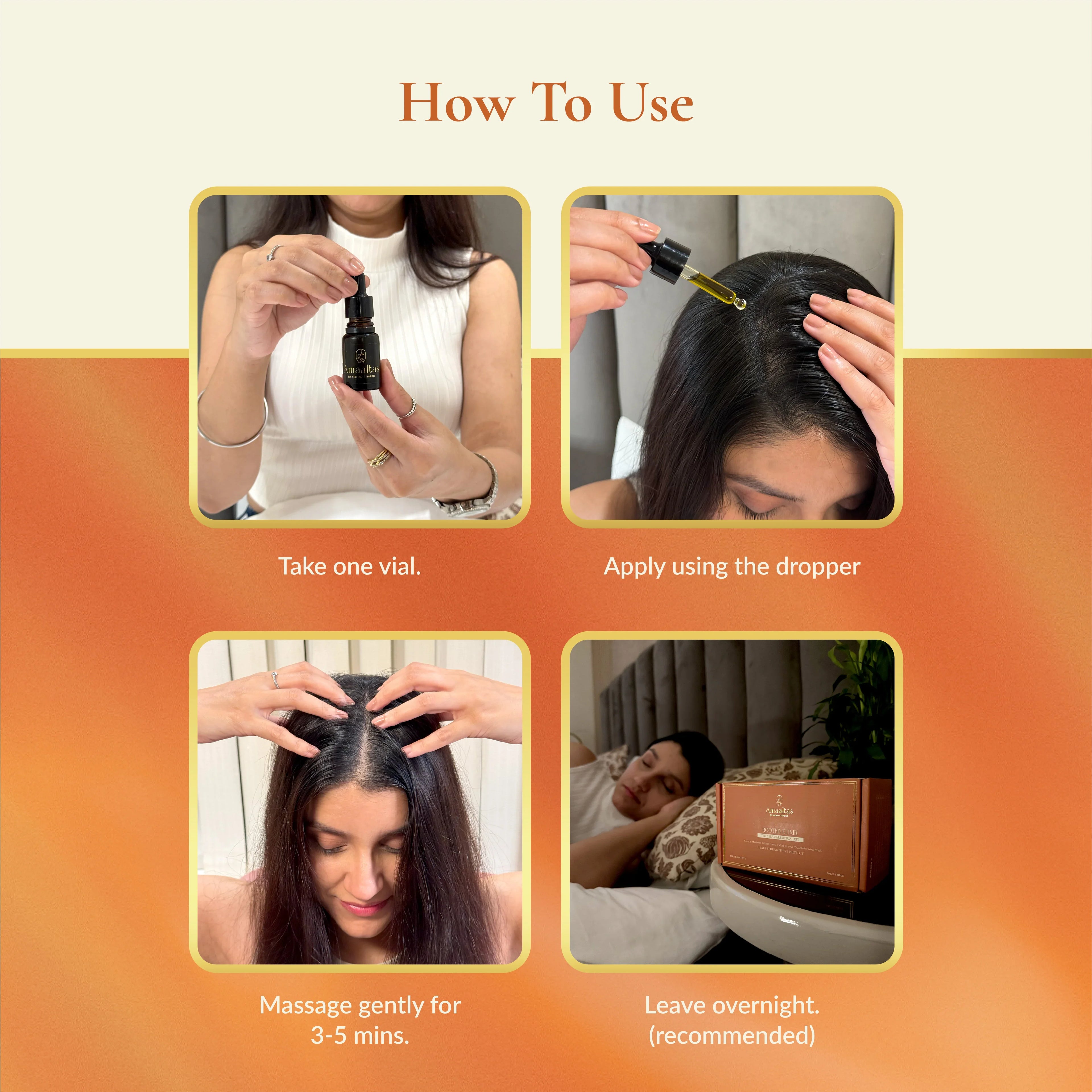Amaaltas Rooted Elixir Hair Oil - Amaaltas
