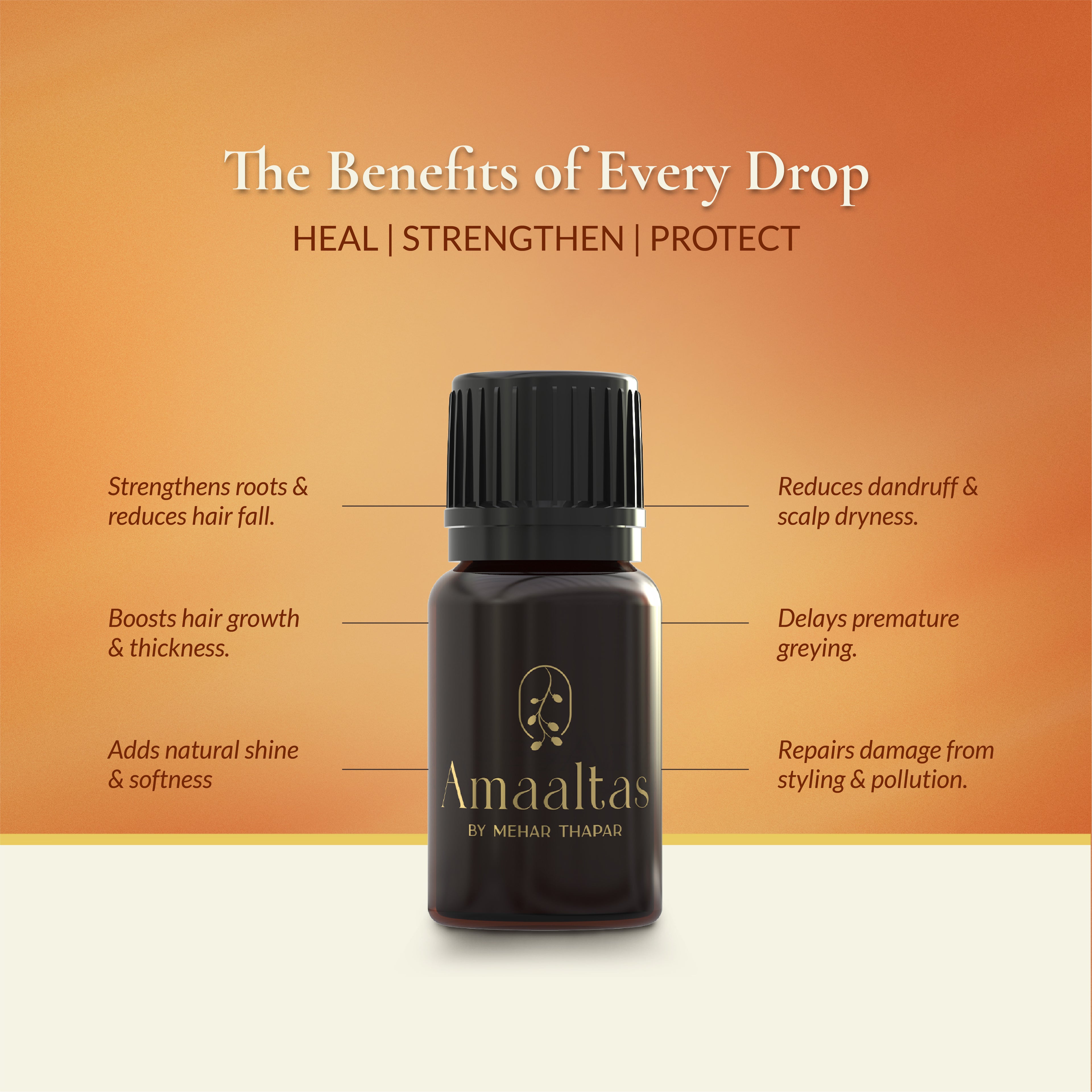 Amaaltas Rooted Elixir Hair Oil